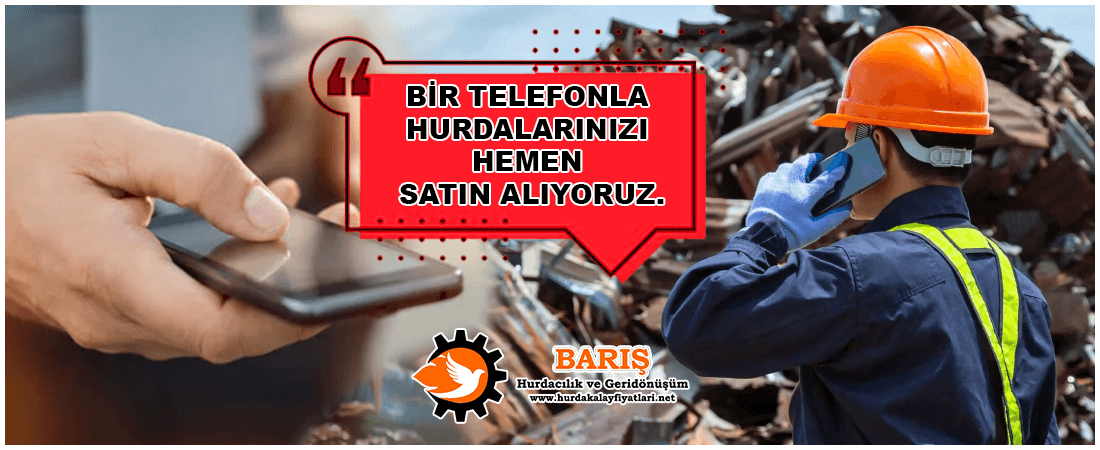 Bir telefon ile hurda satın